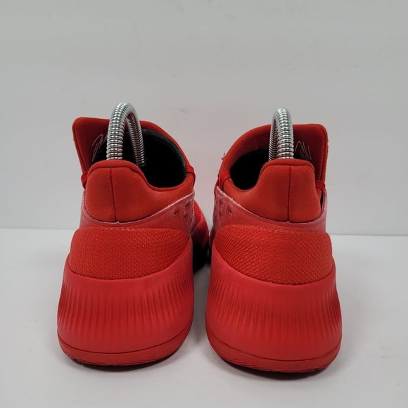 Adidas Dame 3 Damian Lillard 2016 Basketball Youth Red Shoes BW0481 US Size 4.5 - Picture 4 of 8